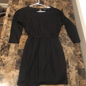 Black 3/4 sleeve dress from Zara in XS